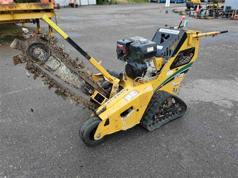 Available digging widths from 6" to 12". . Used trencher parts
